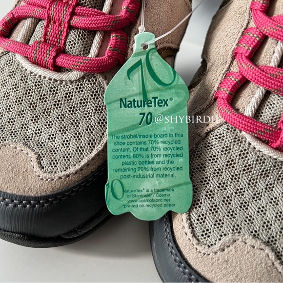 NEW Lands End Trail Hiking Shoes, Wide, Beige - Picture 7 of 16